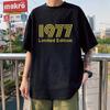 Born In 1977 Limited Edition Tshirt Unisex Unisex Funny Birthday Gift Polycotton Tees Summer Casual Camiseta Hombre Unisex Fashion