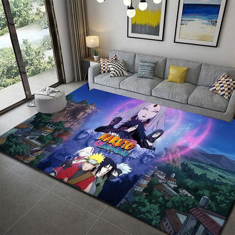 

Naruto Classic Ninja Graphic Rug Soft Non-Slip Durable Mat for Bedroom Living 60x90cm
