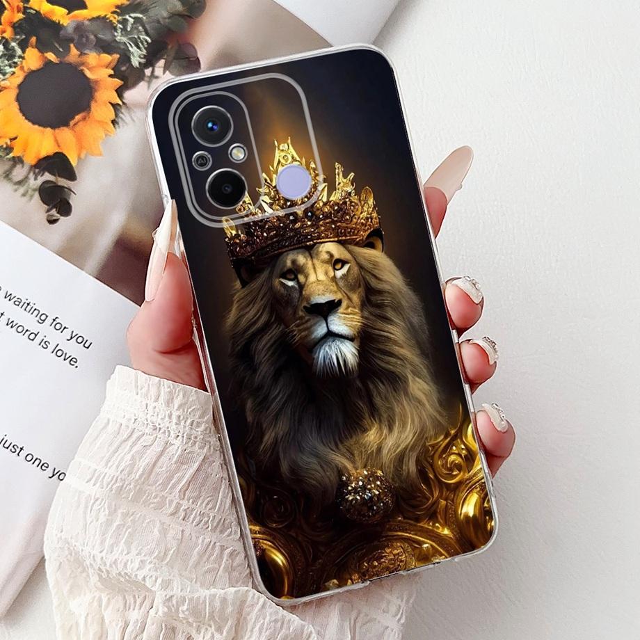 For Xiaomi Redmi 12C Case Cute Cat Luxury Butterfly Painted Cover 6.71'' Soft Silicone Phone Cases For Redmi 12C Redmi12C Fundas