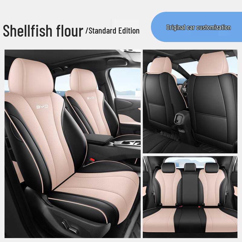 Coprisedile Auto Intelligente BYD Dolphin - Stagione Unica, Copertura Totale, Cuscino in Pelle Traspirante.