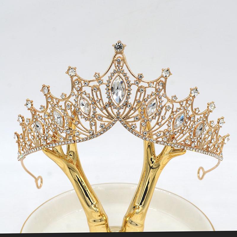 

Винтажная свадебная корона с кристаллами маркизы - Элегантный головной убор для свадеб или дней рождения