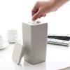 Sarasa Design Wet Tissue Case Silicone Lid Warm Gray B2c Wet Tissue Stand Vertical Butt Wipe (Silicone Lid_Charcoal Gray)