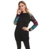 SCIONE Women Pollover 2019 Autumn Warm Sequin Sweater Long Sleeve Women's Dress