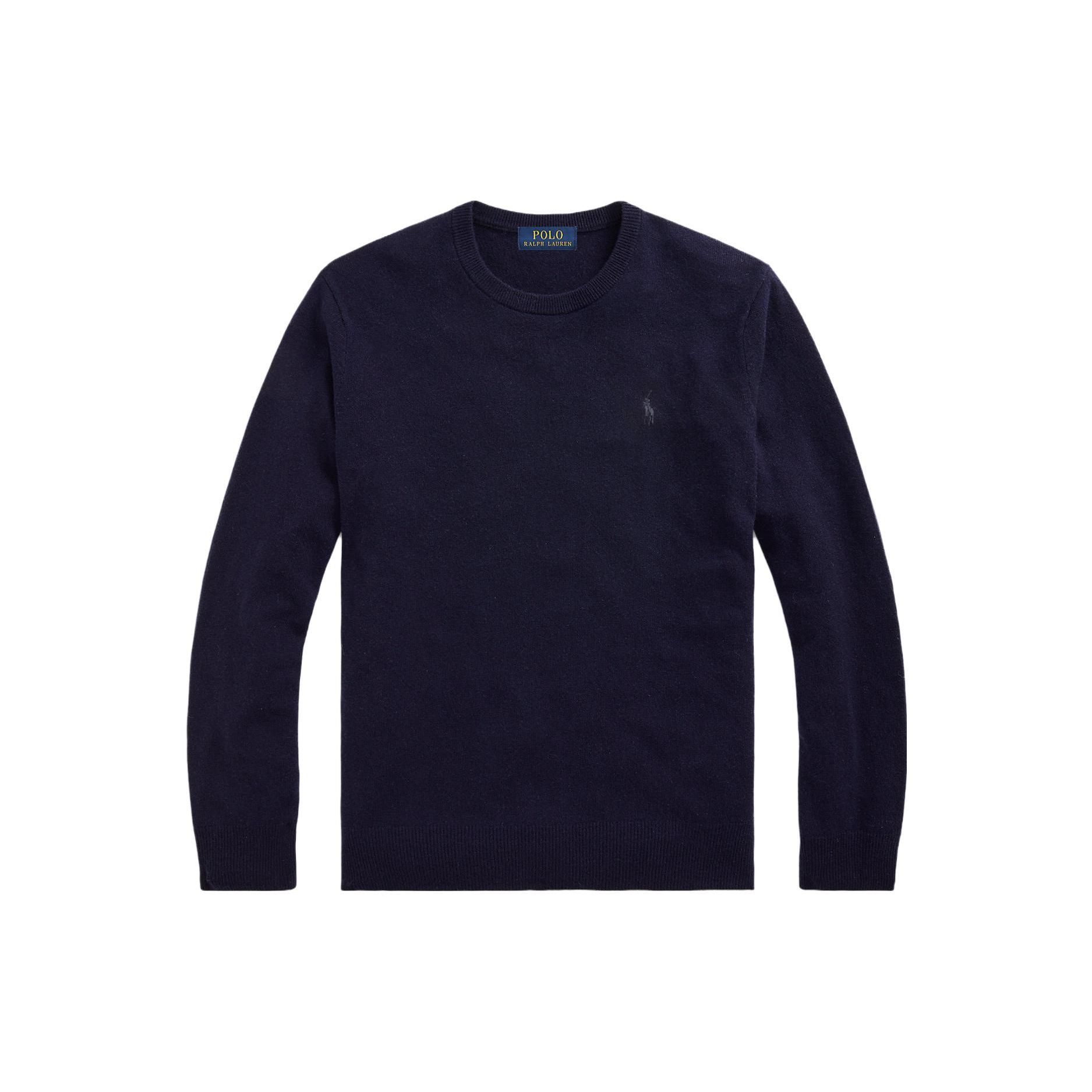 

Polo Ralph Lauren Свитер мужской повседневный однотонный с круглым вырезом темно-синий 710796093-003 XL