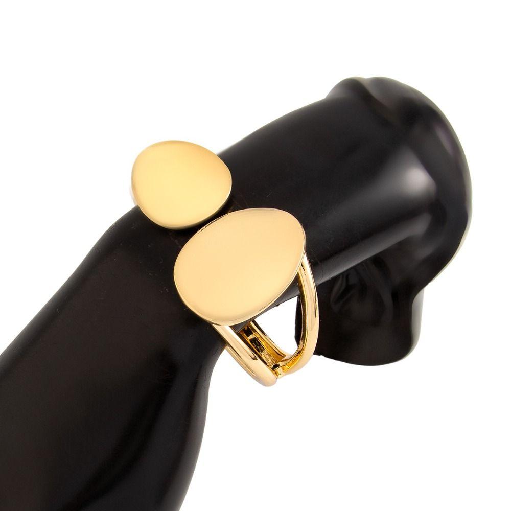 Asymmetric Teardrop Spring Bracelet Punk Style Open Bracelet Fashion Irregular Bracelet Woman