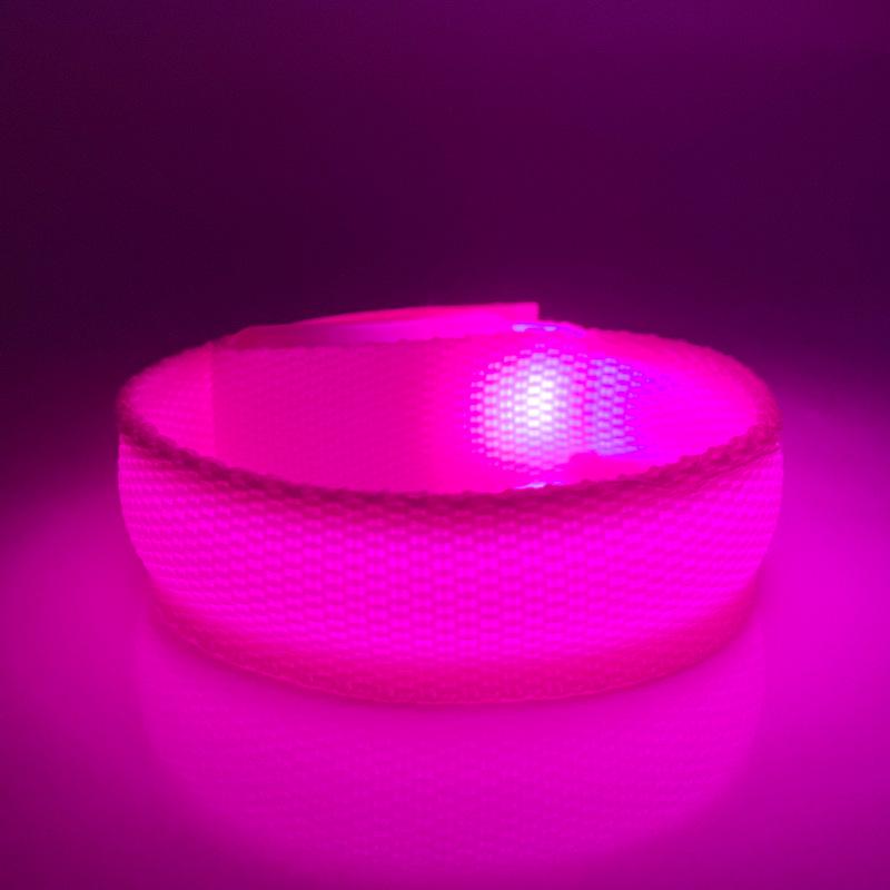 Luminous LED Sports Wristband: Glowing Bracelet for Night Running, Parties, Concerts
