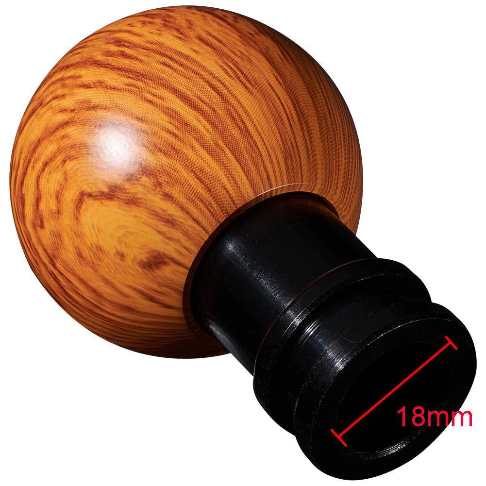 Wood Grain Manual Car Shift Gear Knob Gearstick Lever Shifter Handle Ball Auto Parts Replacement Car Accessories