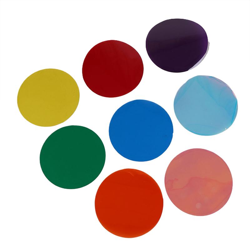 5/10Pcs 10Cm Lamp Color Correction Film Self Adhesive Transparent Filter Sheets Light Gel For Headlights Bedrooms Living Rooms