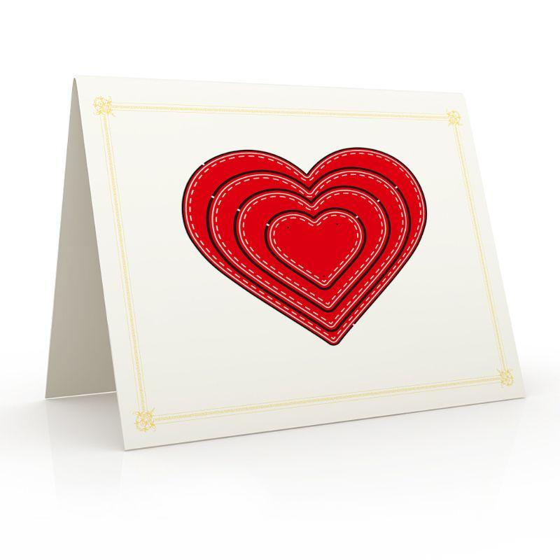 taxiner Heart Craft Die Metal Cutting Dies Cut for DIY Paper Card Making Scrapbooking taxiner Heart Craft Die Metal Cutting Dies Cut for DIY Paper Card Making Scrapbooking
