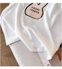 Damen Plus Size Rundhals Mittellanges Kurzarm Schlankmachendes T-Shirt (Größen 200/300/350 Jin)