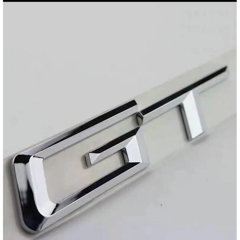 Letras de Logo GT ABS 3D Insignia Emblema Maletero Coche Para BMW Serie 5 3 320d E36 320 C 400 650 530 F07 F34 G32 GT Pegatina Accesorios