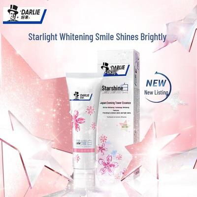 Star White Late Cherry Blossom Toothpaste