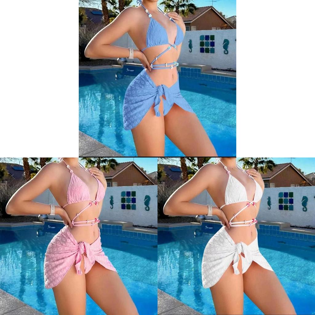 Women Bikini Set With Removable Padding For Swimming And Water Sports