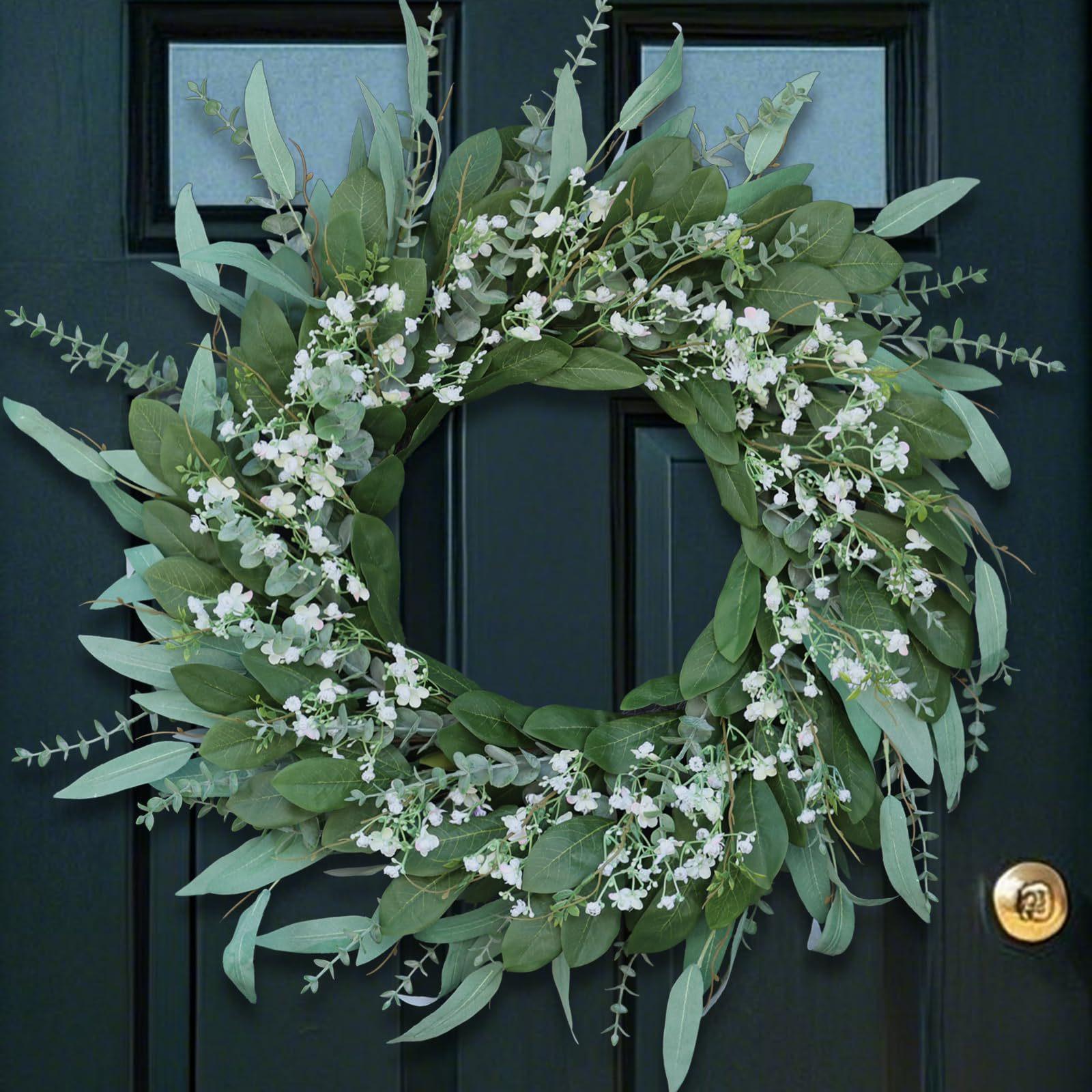 Eucalyptus gypsy wreath outdoor wreath for