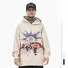 Men's Autumn Winter Hooded Streetwear Fashion Hip-hop Sweatshirt Loose Casual Embroidered Hoodie