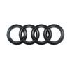 4 Rings ABS Car Front Hood Emblem Bonnet Logo Rear Trunk Badge For hot A3 A4 A5 A6 A7 A1 A2 Q2 Q3 Q4 Q5 Q7 Q8 TT S3 S4 S5 S6 S7