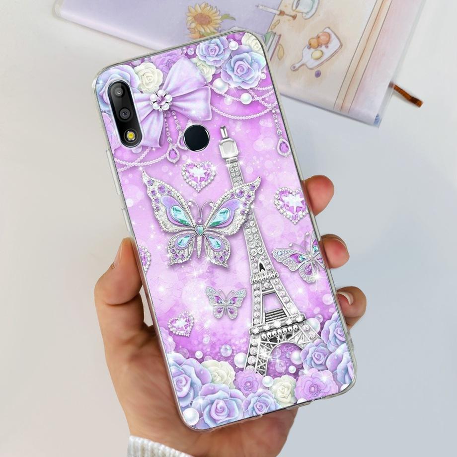 Case for Asus ZenFone Max Pro M2 ZB631KL ZB631KL Capa Soft Silicone Transparent TPU phone Back Mask protecive Cover Jelly Paint