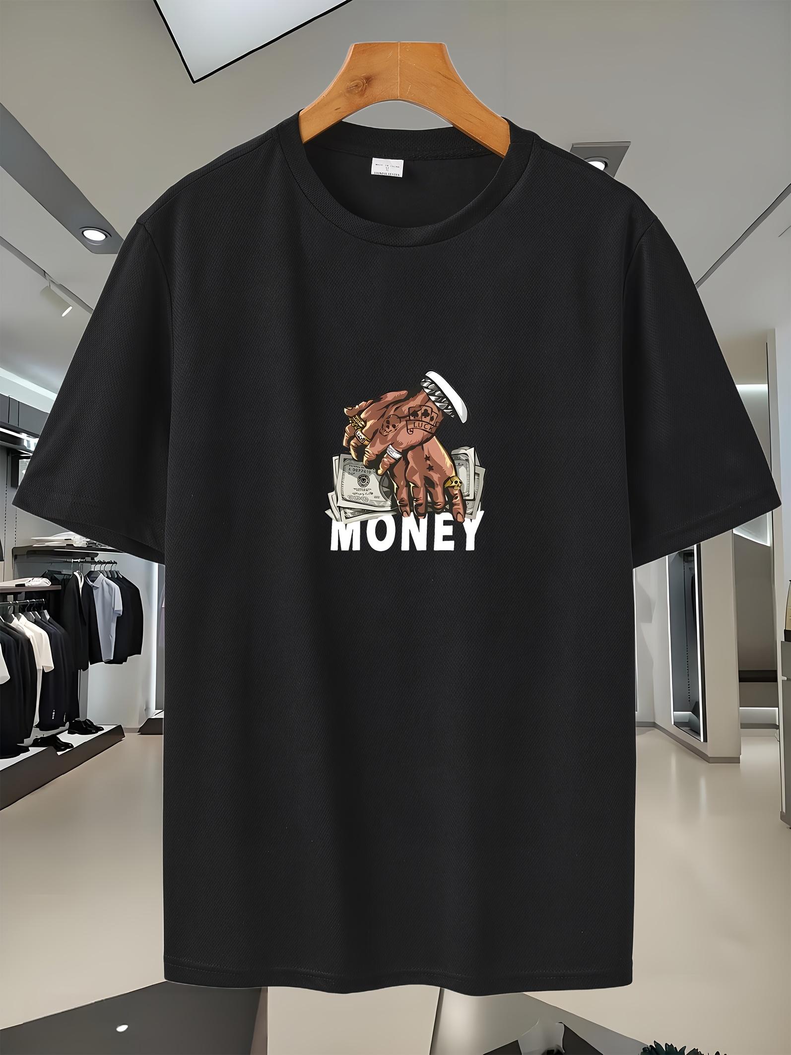 

Short-Sleeve Cartoon Print Breathable T-shirt XXL