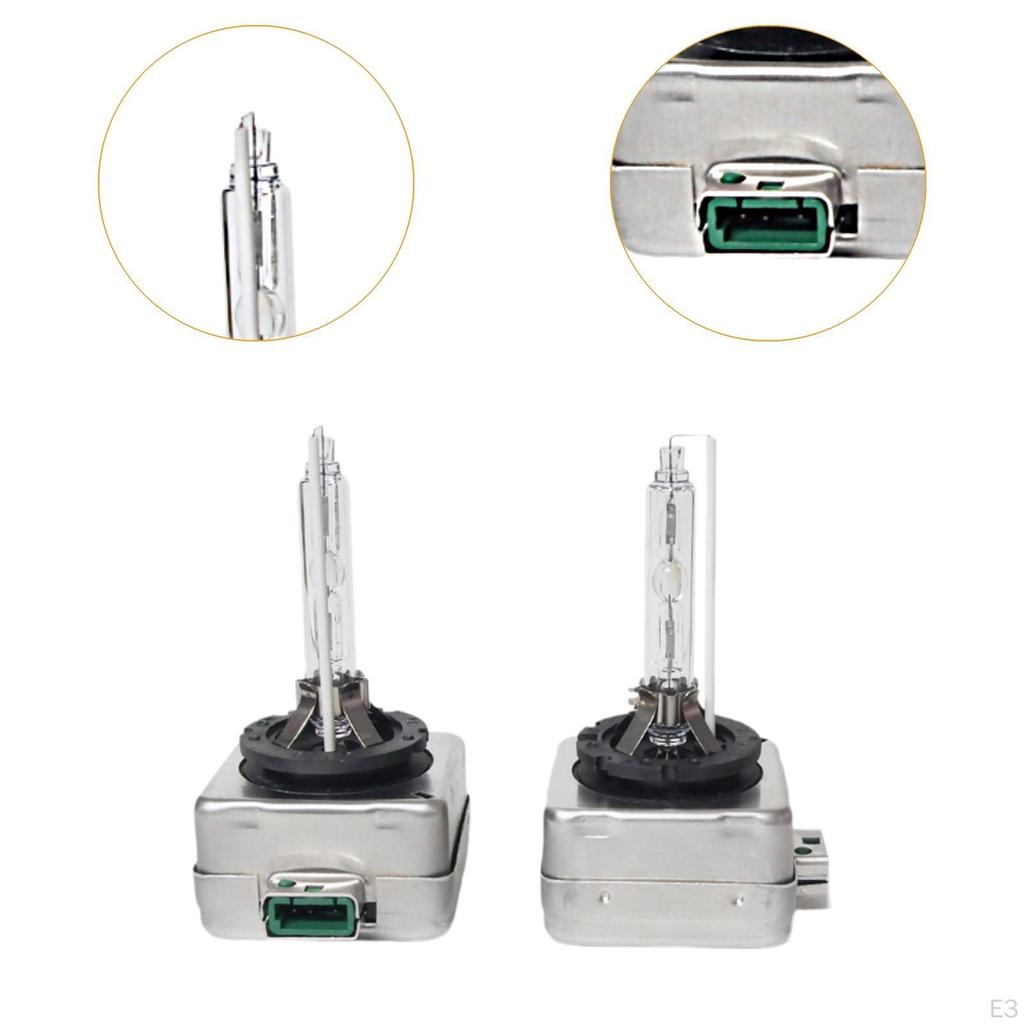 2Pcs D3S Hid Headlight Bulbs 35W Replacement Headlamp for SUV