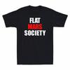 Flat Mars Society Funny Universe Space Astronomy Gift Shirt Men's Cotton T-shirt Unisex T-Shirt