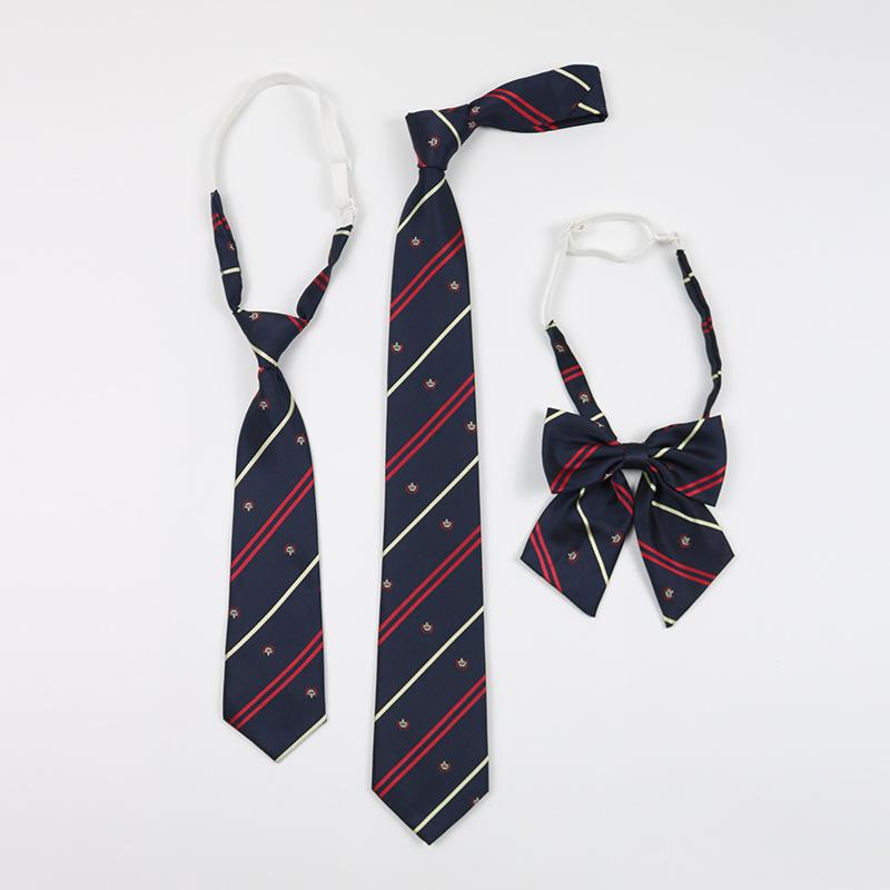 Uniform Tie Male And Female Couples Free Of Japanese College Style Student Bow Bow