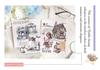 Yue Zhen Retro Journey Die-Cut Sticker Book for DIY Journals
