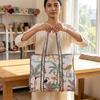 Shoulder Bag Usalover925 Multicolor Quilted Cotton Print Shoulder Bag 161