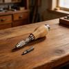 Jeweler Pin Vise Twisting Wire Drill Wooden Handle Tool