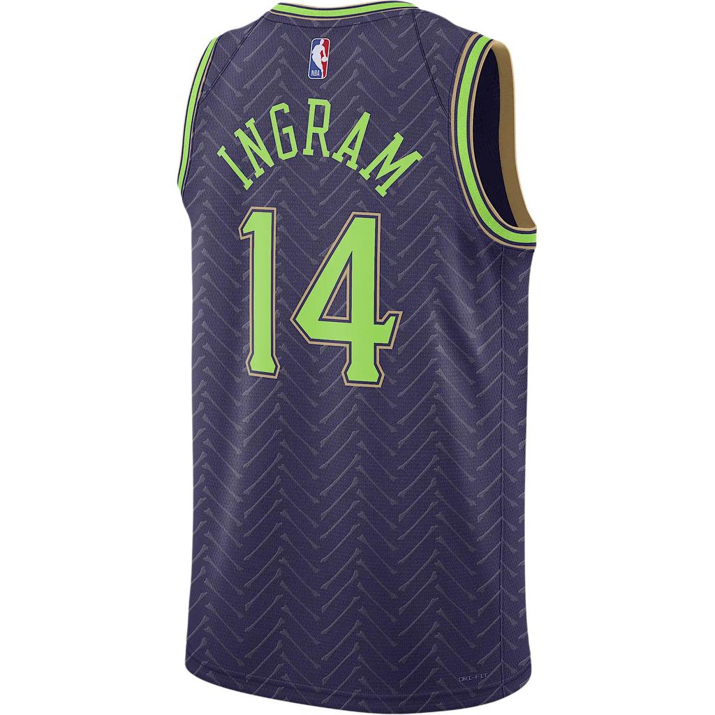 Nike Brandon Ingram New Orleans Pelicans 2024/25 City Edition Men's Nike Dri-FIT Nba Swingman Jersey FQ4351-538