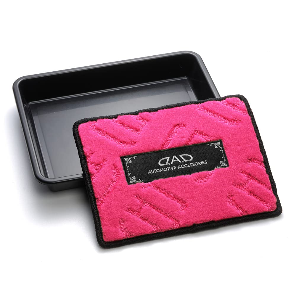 DAD GARSON Tray with Executive Pink GARSON D.A.D Matte, Model, (Embroidery Gold) [HA643]