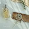 1pcs 400ml Glass Soap Dispenser Refillable Hand Soap Dispenser Premium Bathroom Soap Dispenser for Bathroom Kitchen Decor