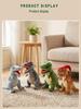 Dinosaur Plush Toys: Tyrannosaurus, Triceratops, Velociraptor & Ankylosaurus for Boys