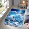 2D Broken Ground Cracked Hole Rug Non Slip Mat for Living Room Bedroom Modern Home Decor Realistic Earthquake Crevasse Design