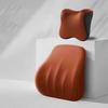 2026 New Universal Soft Memory Foam Car Seat Cushion & Pillow Set with Cooling Headrest Lumbar Support Waist & Neck Rest
