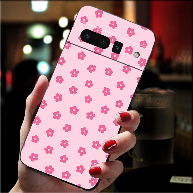 

Phone Case For Google Pixel 10 9 Pro XL 9A 8 7 6 Pro Pixel 8A 7A 6A Pixel 8 7 6 5 Pink Aesthtic Case Google Pixel 9a