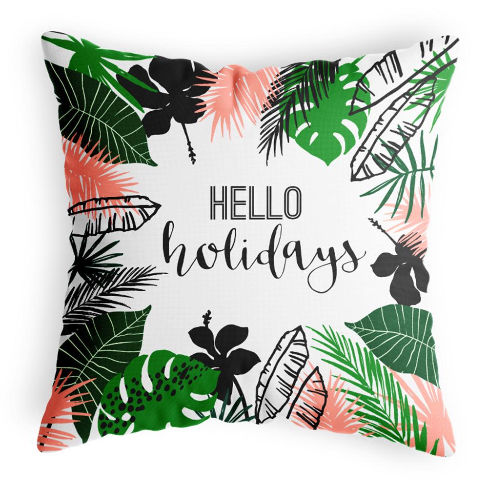 

Наволочка для диванной подушки Мягкая Приятная к коже Плюшевая Наволочка с принтом Кровать Офисное кресло Поясничная наволочка 44 * 44CM pillow cover, satin