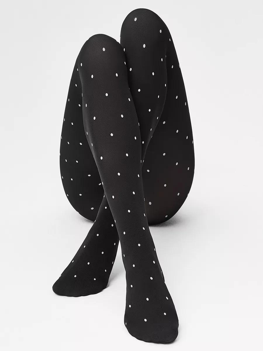 

Однотонные пятнистые чулки для женщин, клубная одежда, сексуальные облегающие непрозрачные колготки с высокой талией, популярные цветные колготки для пляжной вечеринки, тонкие эластичные чулки S чёрный