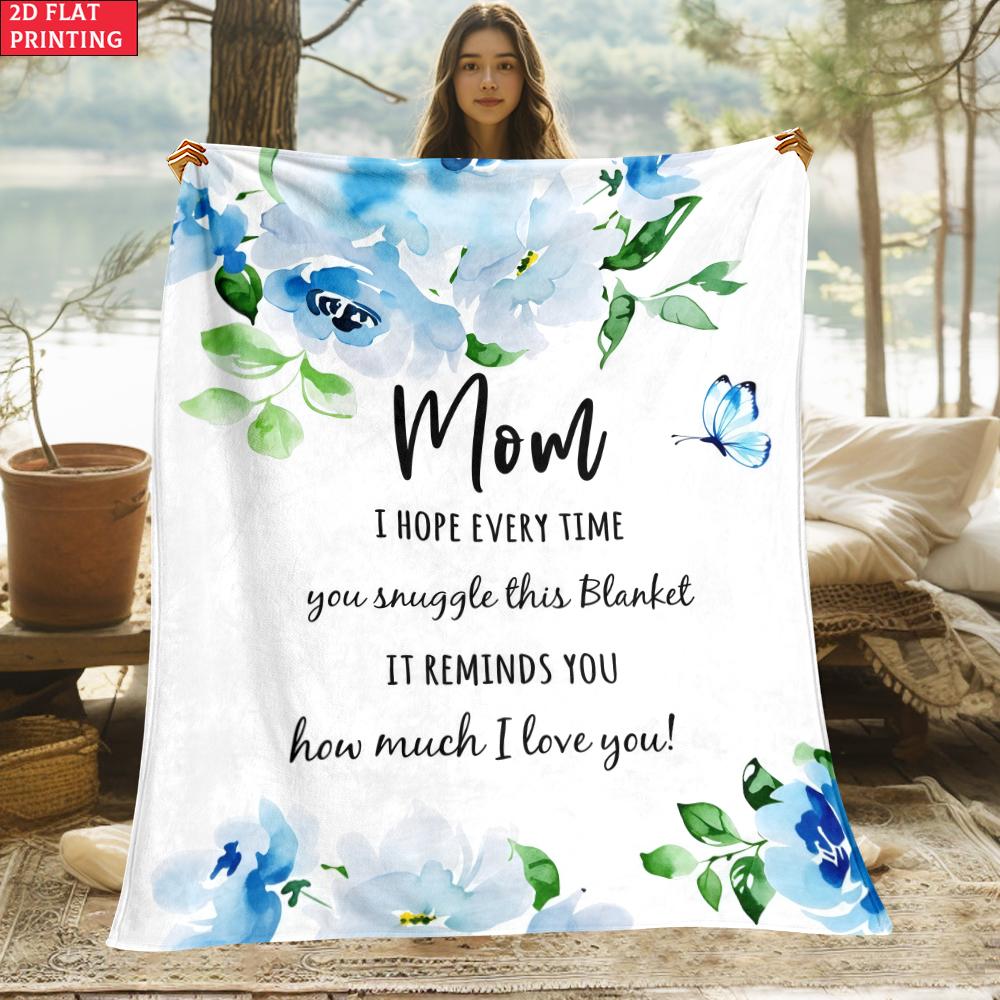 Gift for Daughter Print Thin Flannel Blanket for Bedroom,Living Rooms,Sofas Blankets,Lunch Breaks,blankets Fluffy Blanket