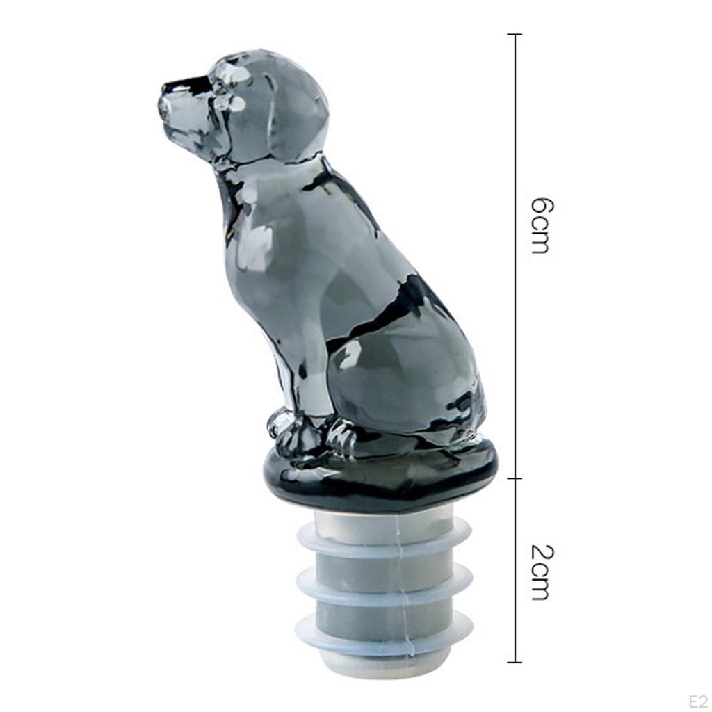 Funny Wine Bottle Stopper Sealed Stoppers Decorative Portable Multifunctional Leakproof