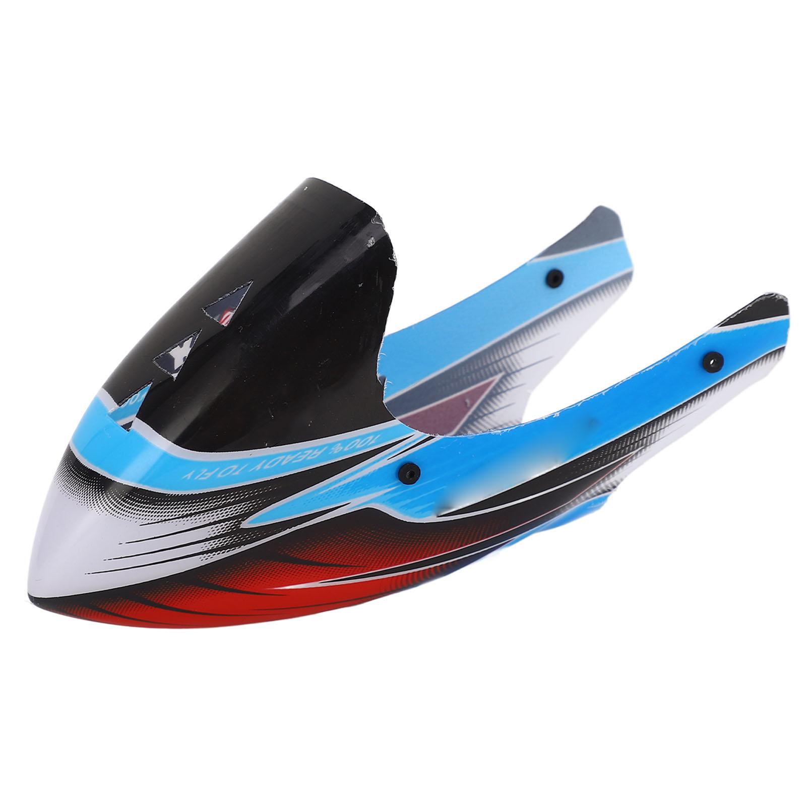 

RC Helicopter Head Cover Blue Red Remote Control Helicopter Model Head Cover Canopy for WLtoys K200