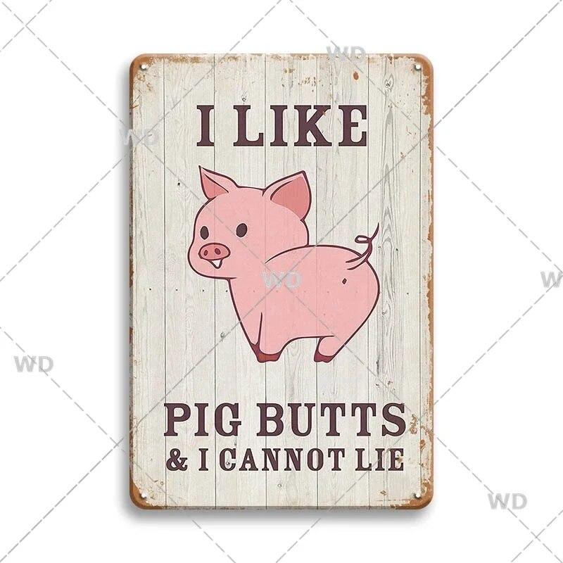 Retro Funny Sentence Tin Sign Decorative Vintage Plaque Metal Sign Decor Metal Plate for Garage Man Cave Bar Pub Home Wall Decor