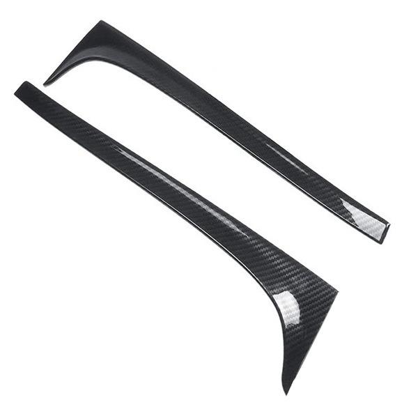 Carbon Fiber Pattern Car Rear Window Side Spoiler Decorative Sticker for Da