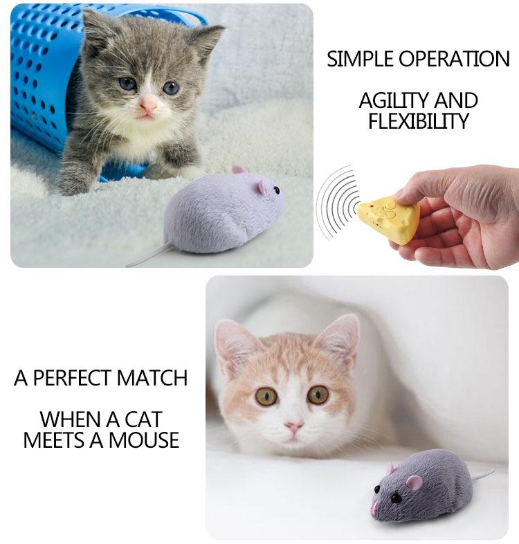 Infrared Remotely Controlled Fake Mouse Prank Toy
