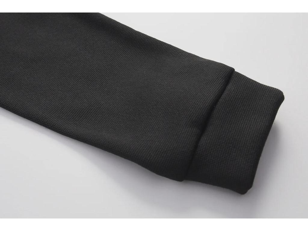 Hooded Zipper Pullover Mid-Length Sweater Dress - New Style