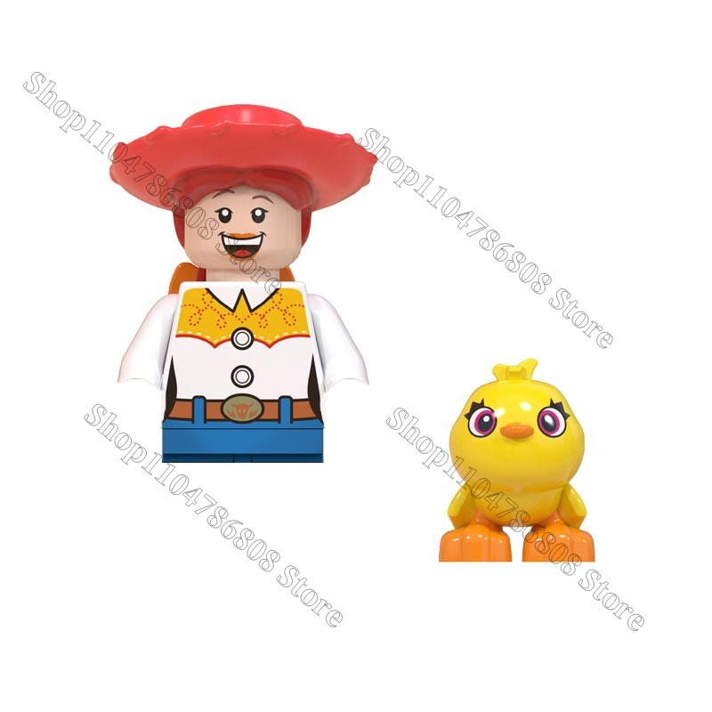 Disney building blocks Toy Zootopia Story Frozen Stitch Buzz Lightyear Kids MINI Brick set Doll toys collectible gift blocks