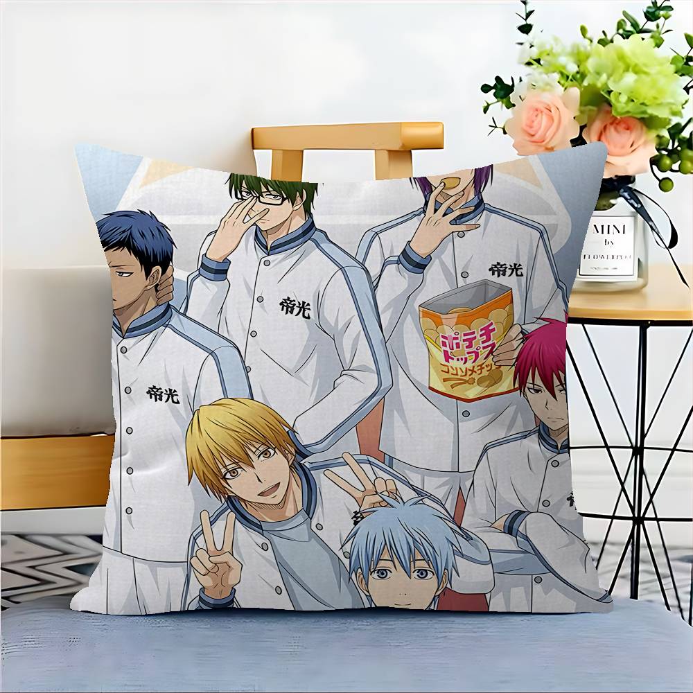 Japansk Anime Kuroko No Basket Kudde Gåva Hemma Kontor Dekoration Kudde Sovrum Soffa Bil Kuddfodral Kuddfodral