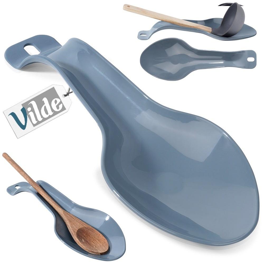 Gray ladle and spoon stand