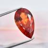 10.80 Ct Natural CERTIFIED Orange Sapphire Unique Pear Shape Loose Gemstone