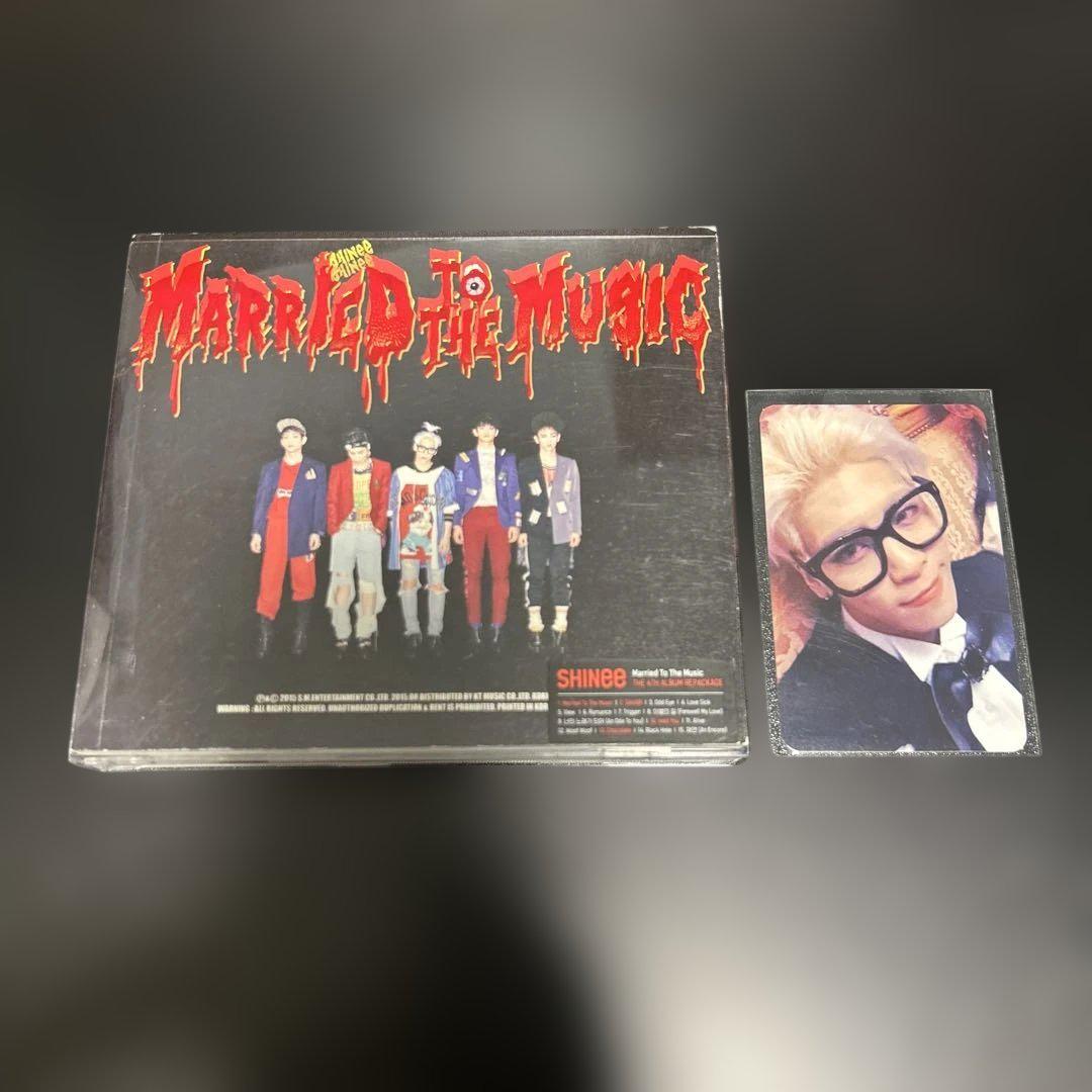 

[USED] SHINee MARRIED TO THE MUSIC with Jonghyun trading card