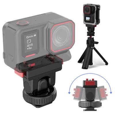 Magnetische Schnellwechsel-Montageplatte Ständer Halter Erweiterung Verstellbare Basis Montagehalterung für Insta360 Ace Pro 2/Ace Pro/Ace